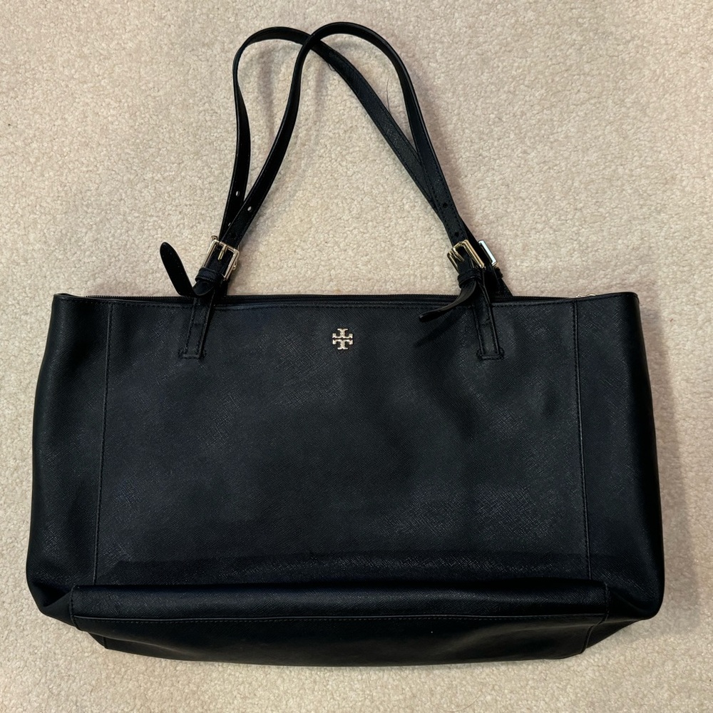 Tory Burch Black Classic Tote Bag